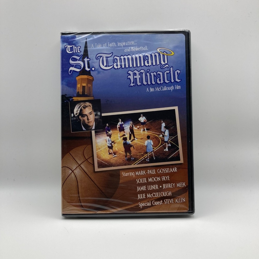 The St Tammany Miracle DVD Mark-Paul Gosselaar Soleil Moon Frye Basketball Movie